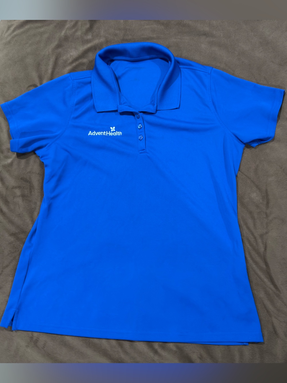 AdventHealth Blue Polo Shirt